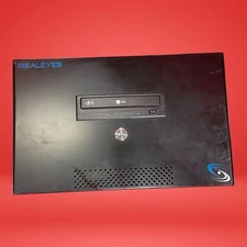RealEyes Digital Signage Media Player HDMI VGA Optical Drive 1080p Black