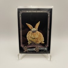 2025 Topps Allen & Ginter X  #230 Alex The Great Licensed Therapy Bunny Black