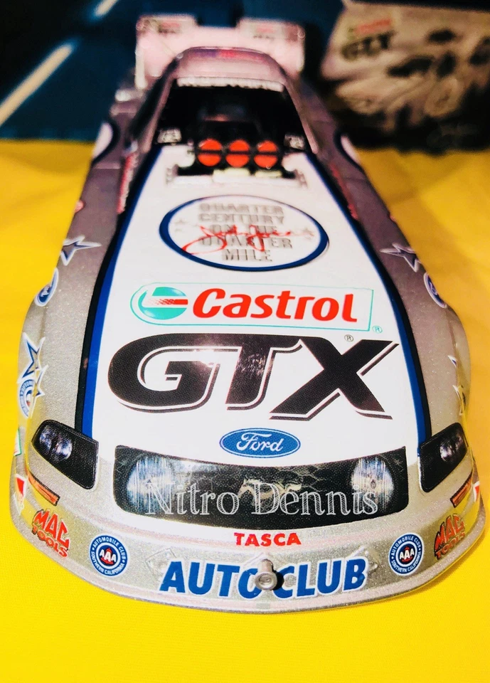 NHRA JOHN FORCE 1:24 Die-cast US NATIONALS Acción Nitro Divertido Coche TOP FUEL 2006 Foto 4 de 4
