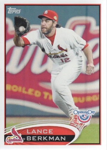 2012 Topps Opening Day Lance Berkman #128 card
