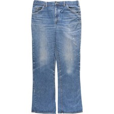Vintage Lee Riders Men's Flared Denim Pants from the 1970'S-1980'S Made in t...