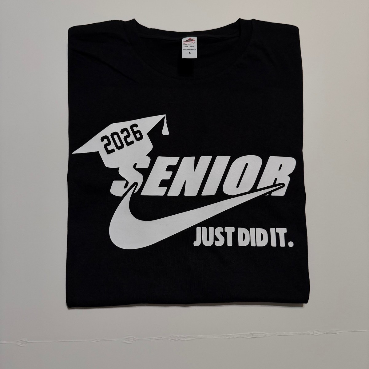 Class of 2026 Senior Just did it Graduation T-Shirt Grad 26 Tee 