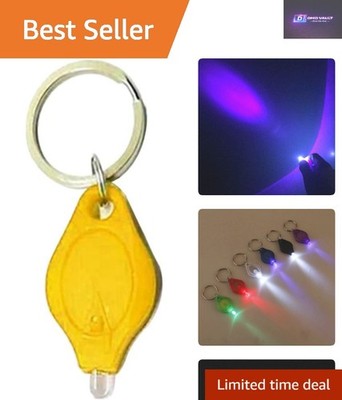 Stilvolle Mini herzförmige Schlüsselanhänger Taschenlampe - UV-Licht für Geld Verifizierung