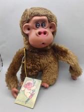 Vtg Russ Berrie Rutherford 111 Monkey Thumb Sucking With Tags Plush B5