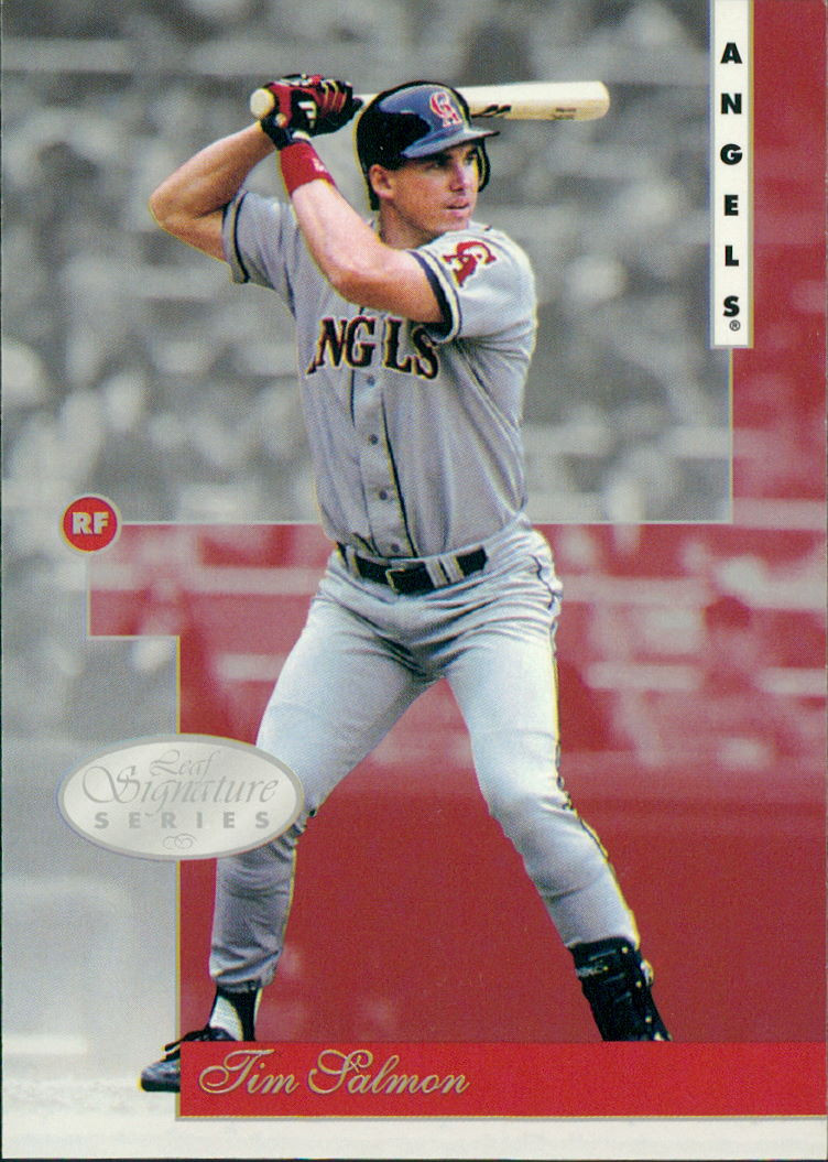 1996 Leaf Signature Series - Tim Salmon #9