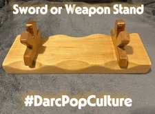 Display Stand for your own Sword, Weapon, Cosplay Item or Other Collectible, Woo