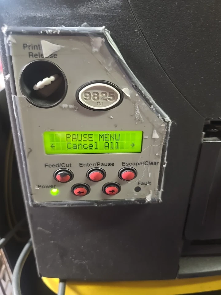 PAXAR MONARCH 9825 Thermal Label Printer Can Print Small And Large Labels - Image 4 of 4