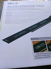 SKLZ Accelerator Pro Golf Putting Green Mat With Auto Ball Return  Visual Guide