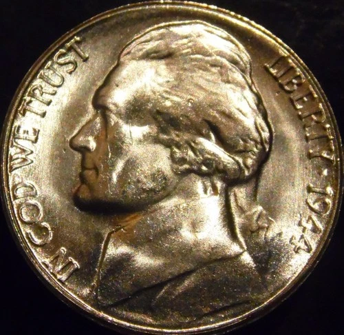 1944-S Jefferson Nickel — photo from the most recent tracked eBay sale