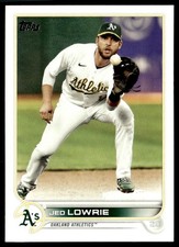 2022 Topps Jed Lowrie Oakland Athletics #343