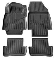 GummifußMatten FüR Renault Captur 2013-2019 3D Schalen Set Automatten