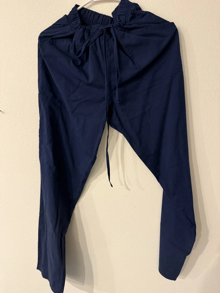 SCRUB STAR UNIFORME SCRUB TOP AZUL MARINO OSCURO (M) Y PANTALÓN (S) (H-31) Foto 2 de 4