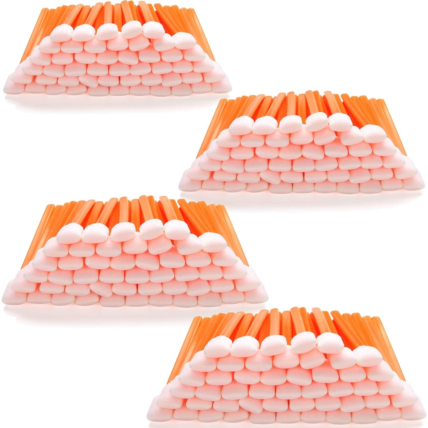 Versatile 200 Pack Foam Cleaning Swabs 5.25" - Perfect for Sensitive Equipment