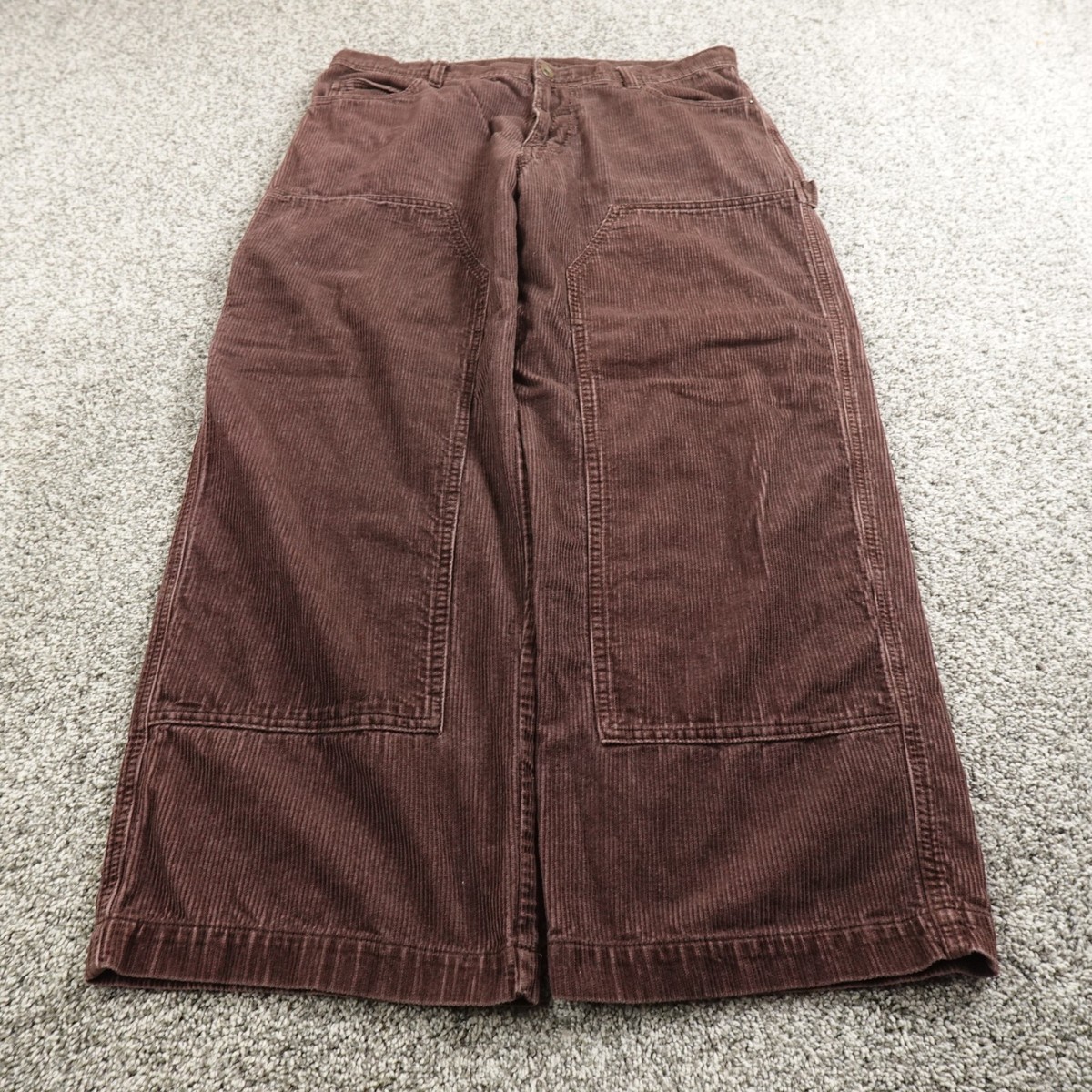 No Boundaries Pants Mens 36X31 Brown Corduroy Double Knee