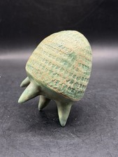 Antique Extremely RARE OOAK Five Legged Chinese Ceramic Rattle Asian Characters
