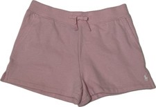 Polo Ralph Lauren Juniors Shorts Pink Fleece Sweat Little Pony Size XL 16 