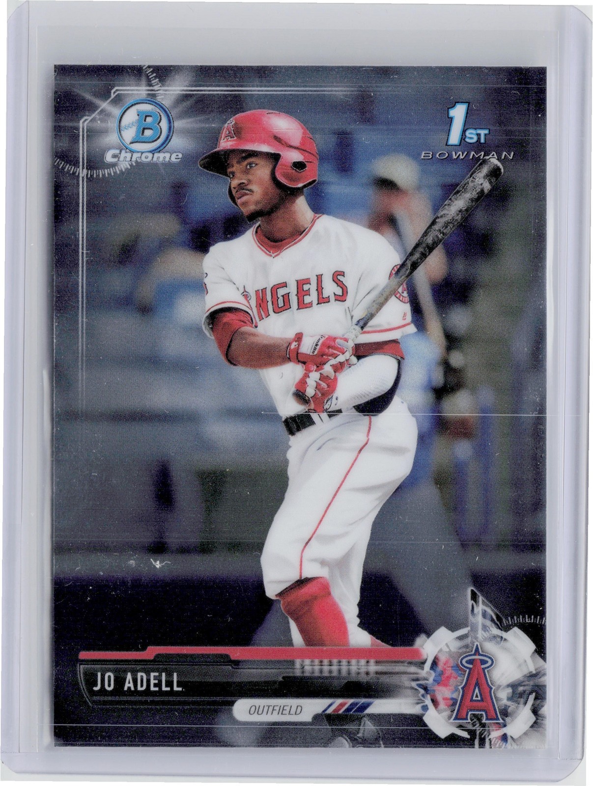 2017 Bowman Draft Jo Adell Chrome #BDC-95 Angels