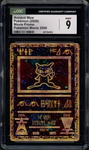 Pokemon CGC 9 Mint WotC Promo Ancient Mew