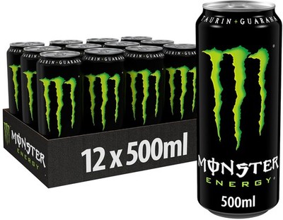 Monster Energy  Green - koffeinhaltiger Energy-Drink mit klassischem Energy-Gesc