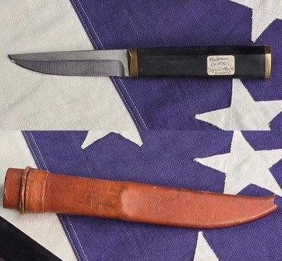 VINTAGE 1970s TAPIO WIRKKALA BY HACKMAN KNIVES SORSAKOSKI, FINLAND FIXED BLADE