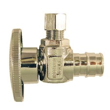 Apollo EPXVA1214C Chrome Plated Brass Angle Stop Valve 1/2 x 1/4 in. Nominal