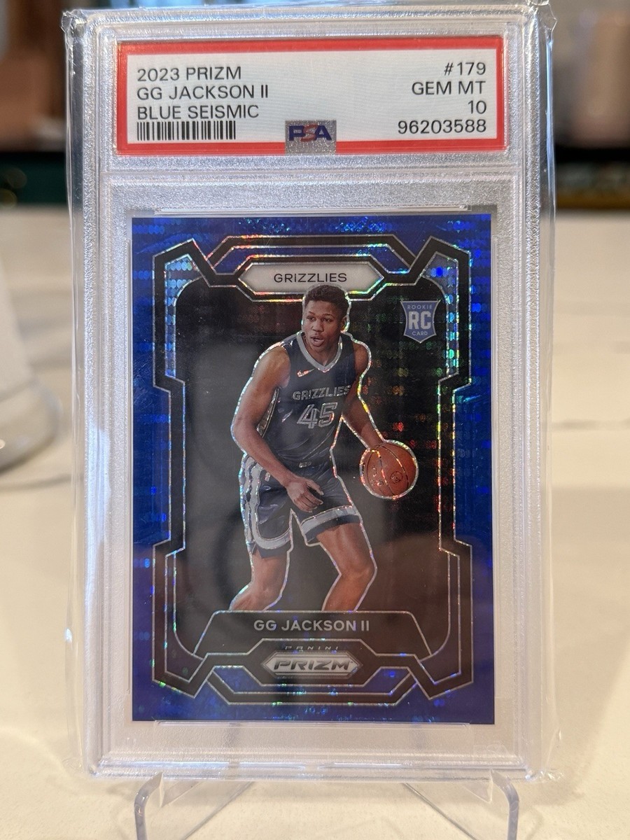 2023 Prizm GG Jackson II Blue Seismic /99 #179 PSA GEM MINT 10