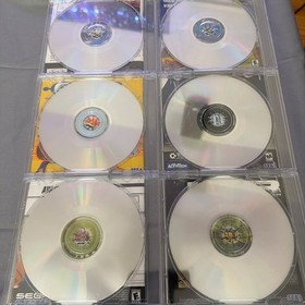 Sega Dreamcast Video Game Bundle 6 Video Games Tested, Disc and manual only 