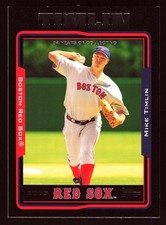 Mike Timlin Boston Red Sox 2005 Topps Black #437 SN /54