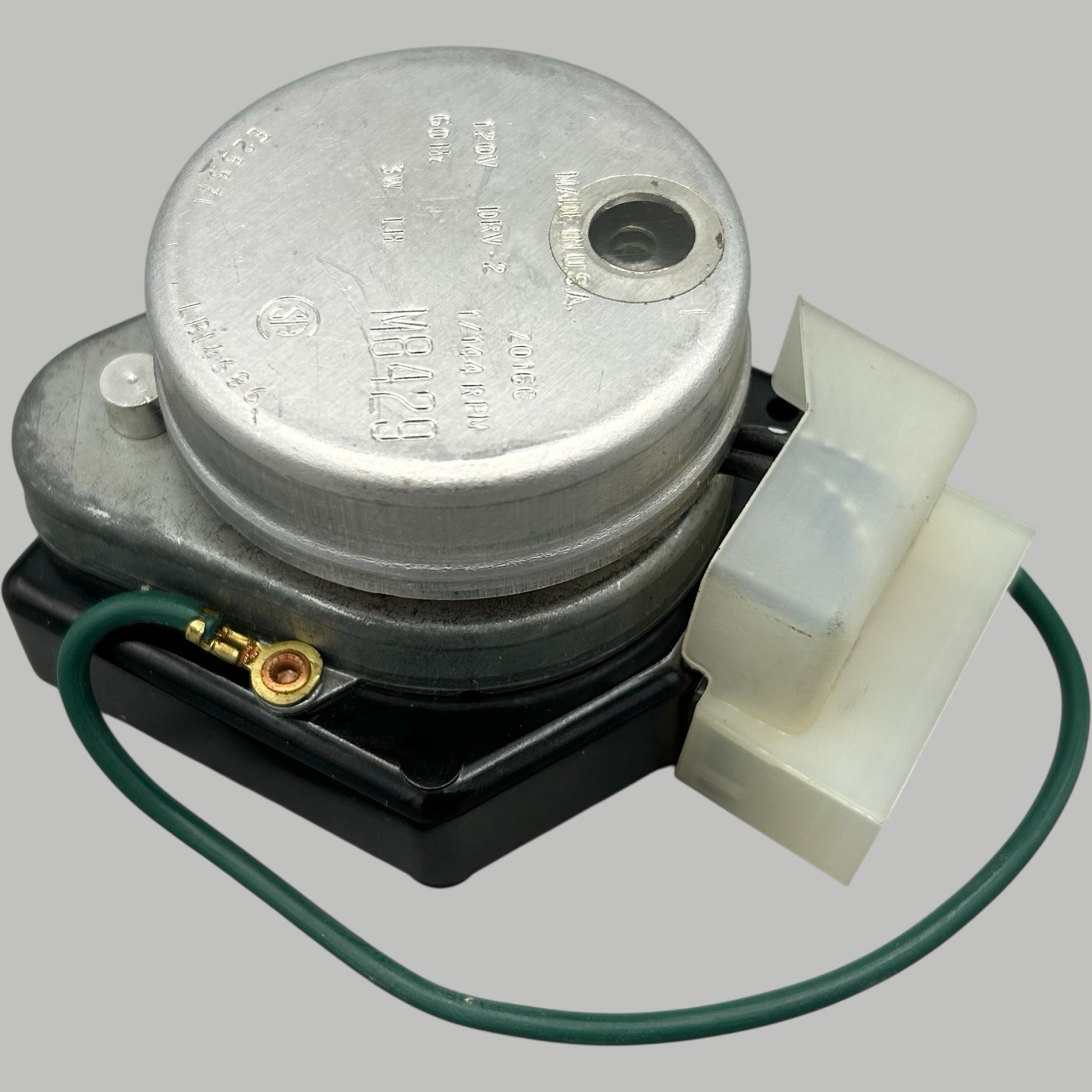 New Genuine DRV-2 Timer Motor 12V 1/144 RPM 60HZ 3W E25571 Ships Quickly