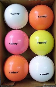 Cricket Wind Balls Practice Beach Indoor Outdoor Pack of 6 Multicolor