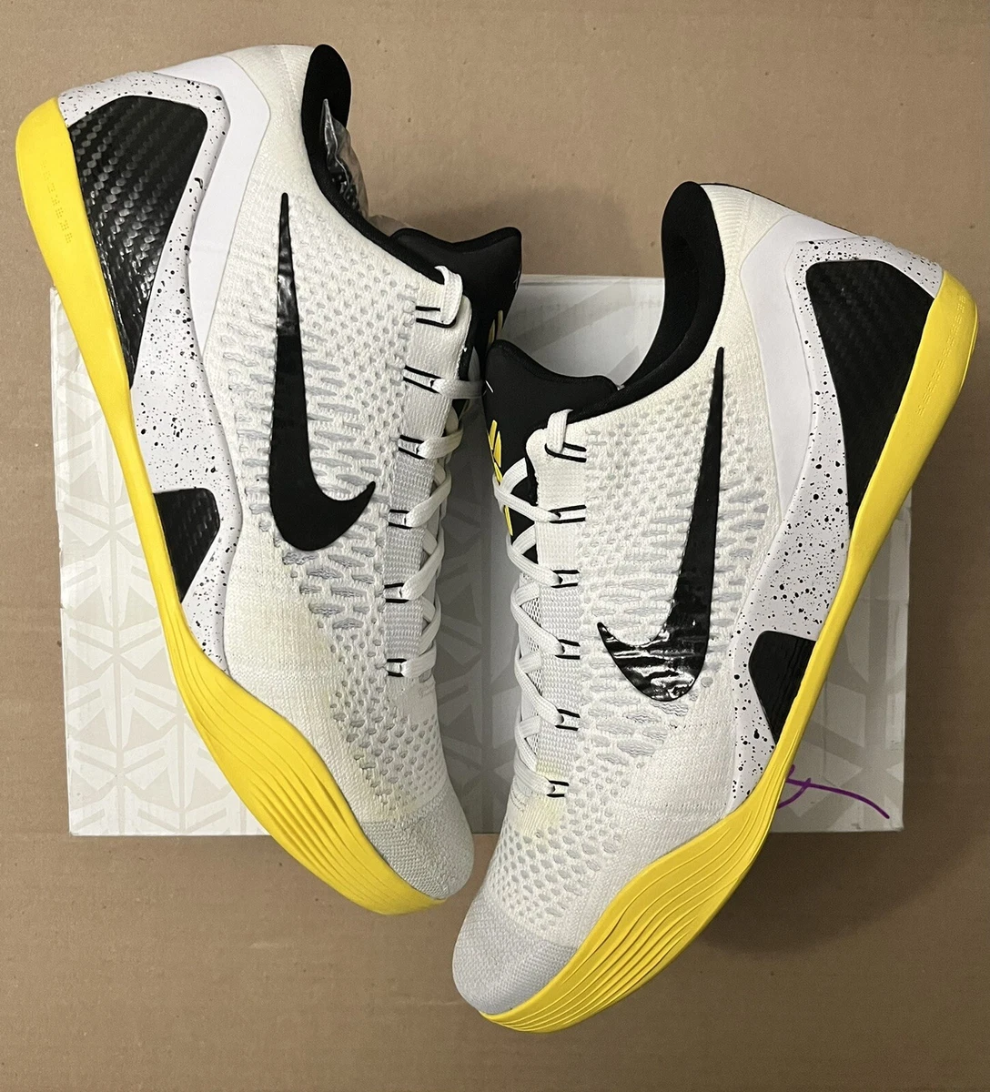 amanecer intercambiar Resonar PROMO Nike Kobe 9 IX Elite Low Kobe Bryant PE Sz 14 Player Exclusives  Sample | eBay