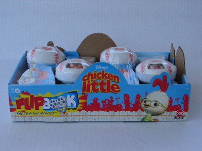 DISNEY'S CHICKEN LITTLE 2005 BASEBALL FLIP BOOK COMPLETE 12 PC