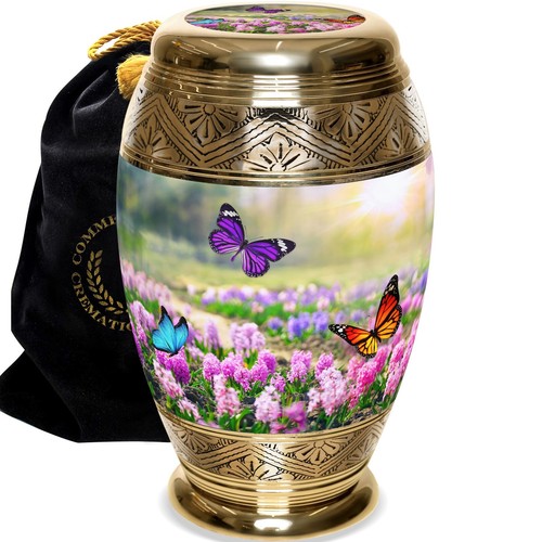 Blissful Butterfly Cremation Urn, Cremation Urns Adult, Urns for Human Ashes