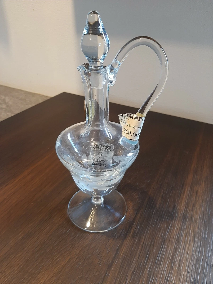 6 Verres à Whisky Maria Cristina Sterling – Argent 925, Ornés De Lierre – Neuf Sans Boîte