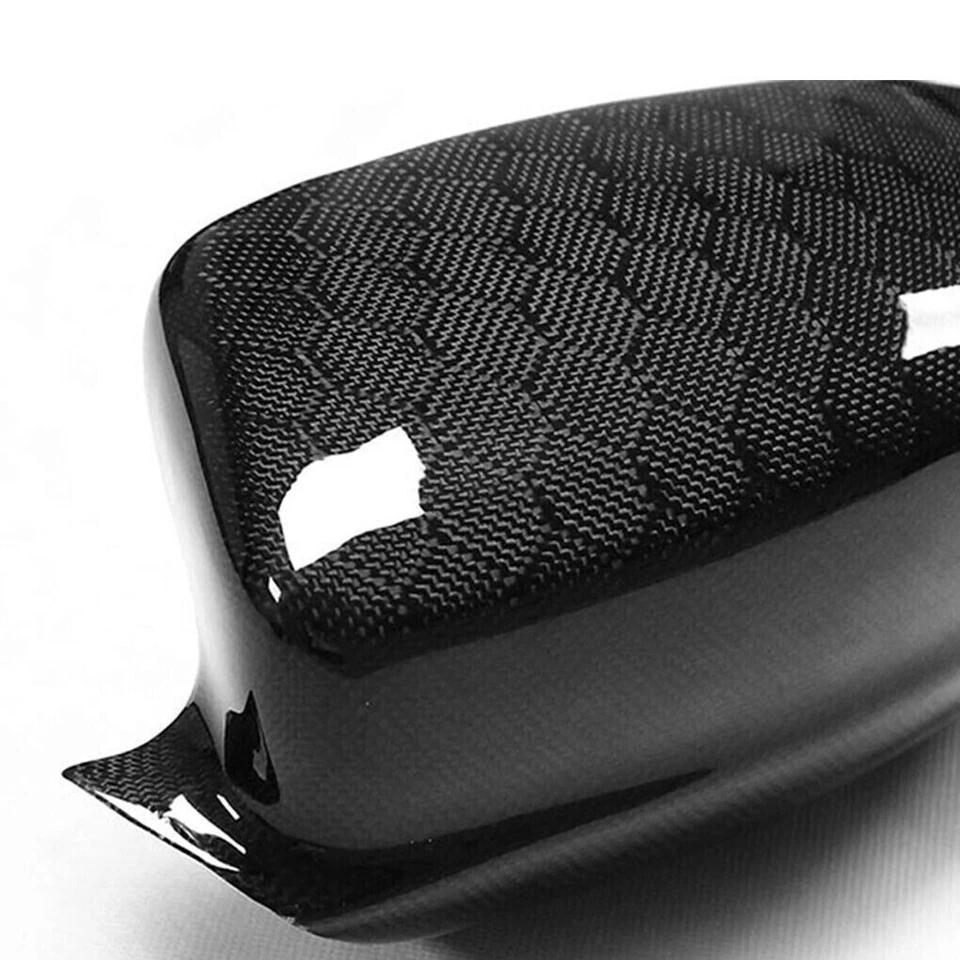 Honeycomb Real Carbon Fiber Side Mirror Cover Cap For Dodge Charger 2011-2023 - Image 3 of 4