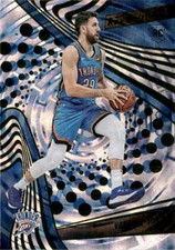 2023-24 Panini Revolution #150 Vasilije Micic Fractal Oklahoma City Thunder