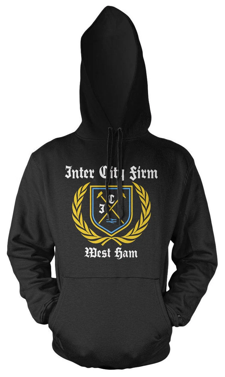 Giubbotto Invernale West Ham United FC &ndash; Trapuntato Con Cappuccio &ndash; Uomo &ndash; Blu Navy