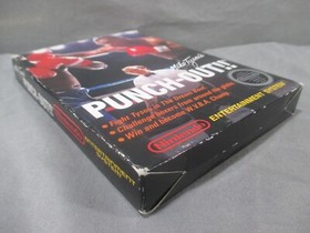 Nintendo MIKE TYSON'S PUNCH OUT Early Edition w/ LETTER 1987 NES
