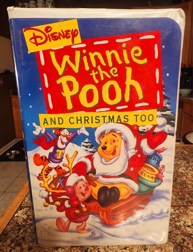Disney's Winnie The Pooh And Christmas Too VHS Clamshell Case | eBay