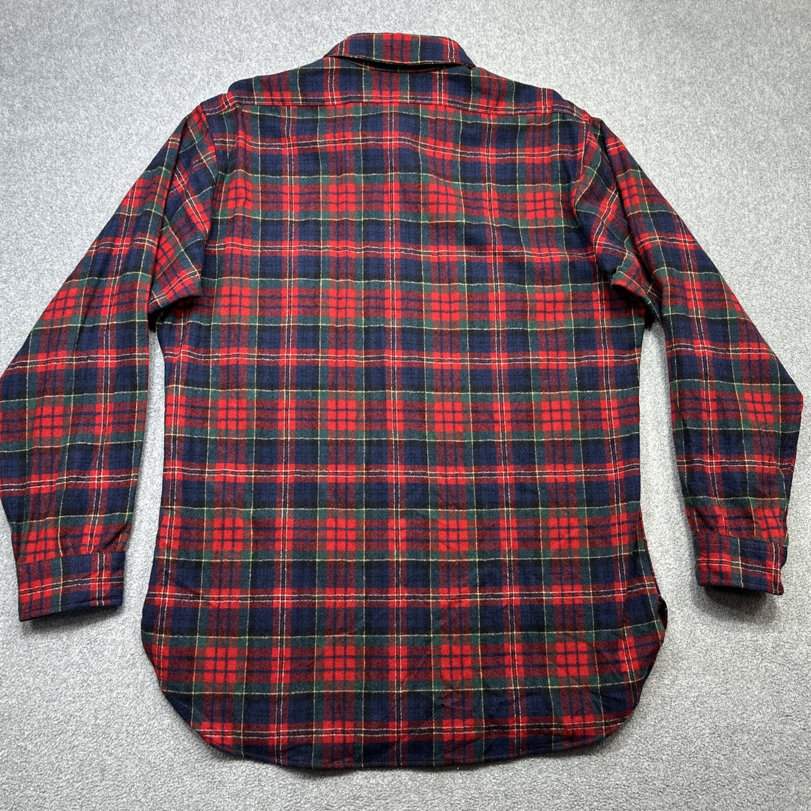 Pendleton Wool Shirt Men Large Red Macpherson Tar… - image 11