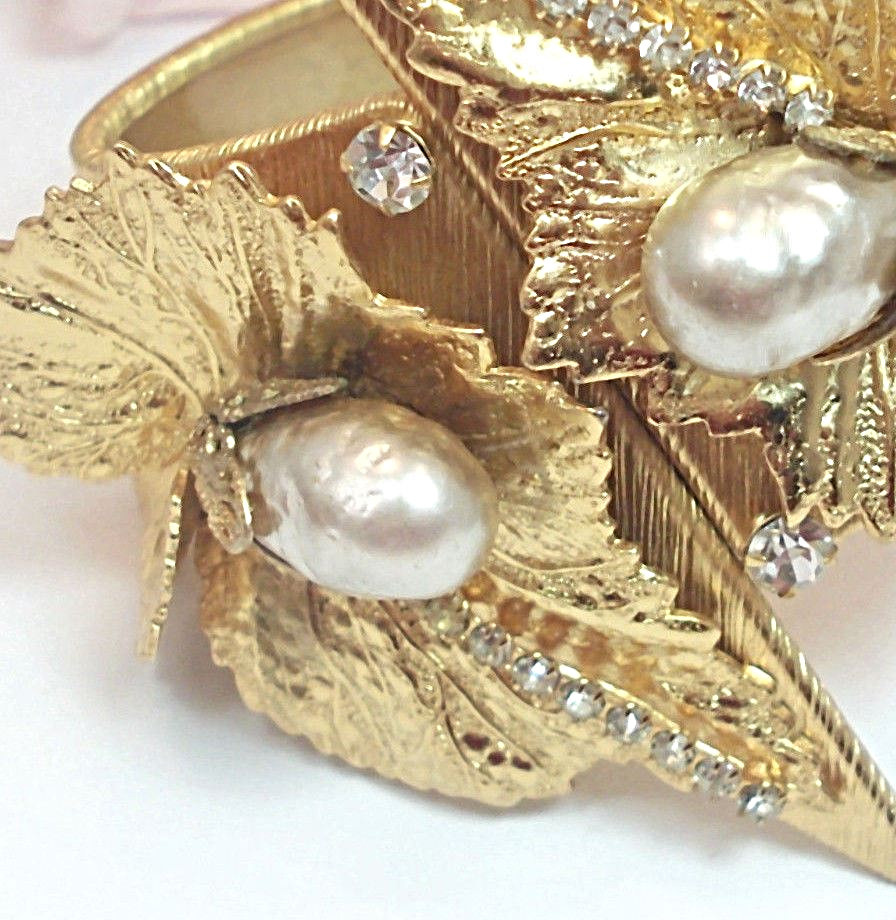 Vintage Costume Jewelry VENDOME Designer Signed Bracelet Cuff eBay