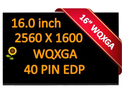 New 16" Wqxga 240Hz Led Lcd screen display panel for Dell Xc0Px 0Xc0Px Laptop