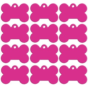 pink dog tag