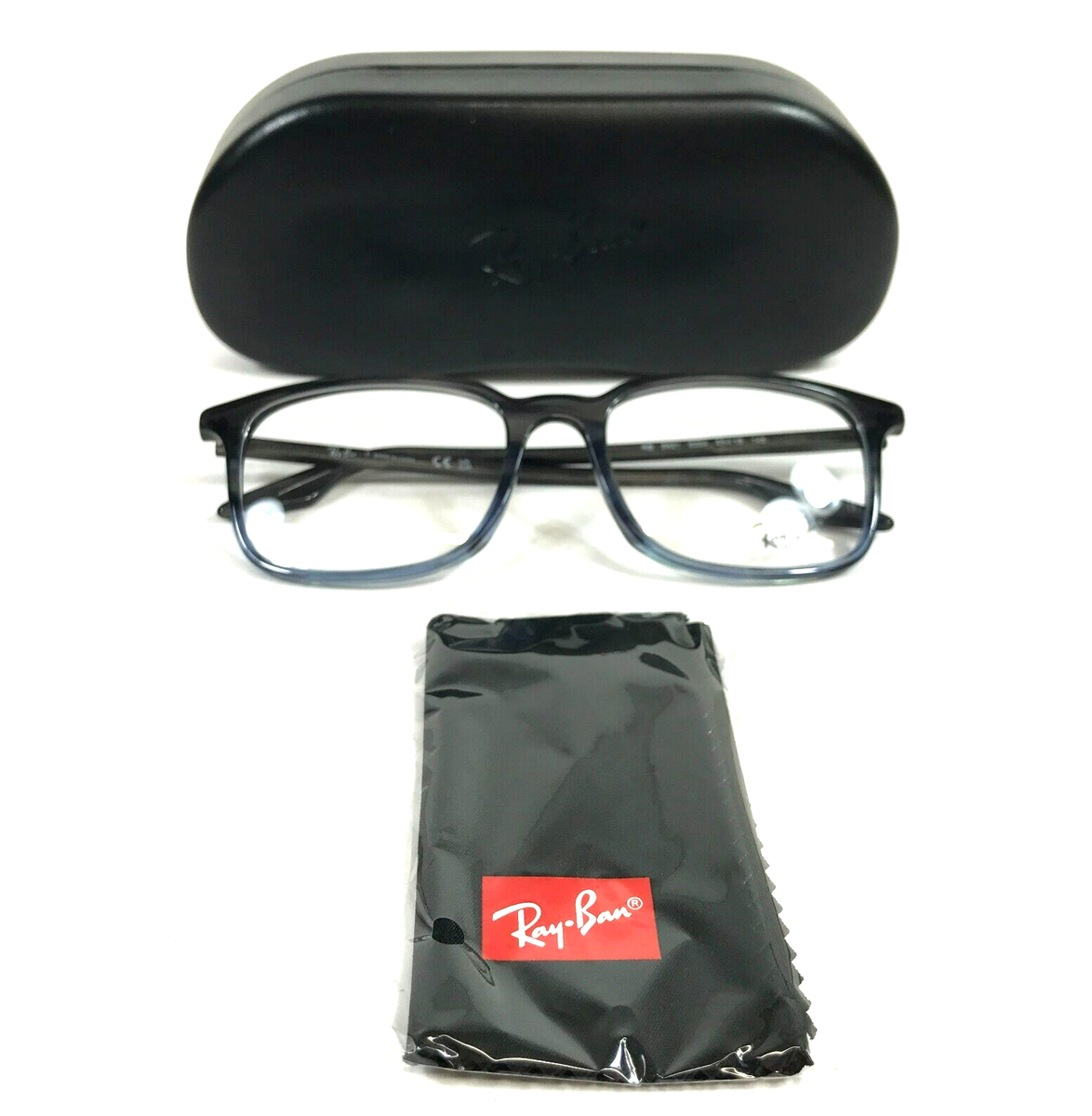 Ray-Ban Eyeglasses Frames RB5421 8254 Striped Grey Blue  display picture 1