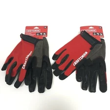 2 Pair CRAFTSMAN Grip Touch Gloves Size XL Silicone Palm NEW with Tags CMMT14200