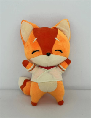 Anime Overwatch 2 Kiriko Cosplay 25cm Cute Plush Doll Pillow