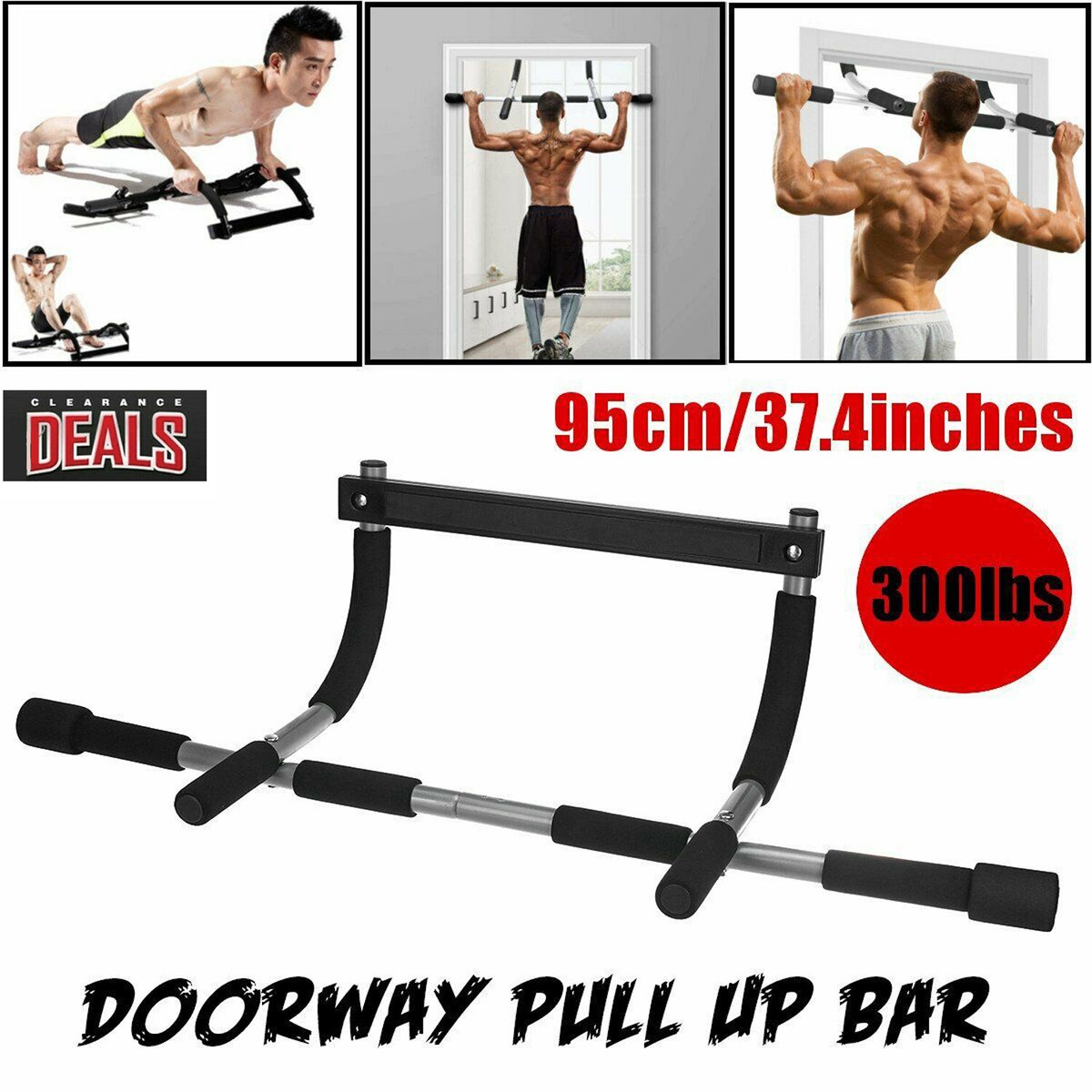 Home Gym Equipment Exercise Bar Argos Portable Pull Up Push Up