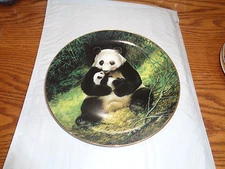 1988 Bradex - The Panda - Collectible Plate - Nelson - Endangered Species