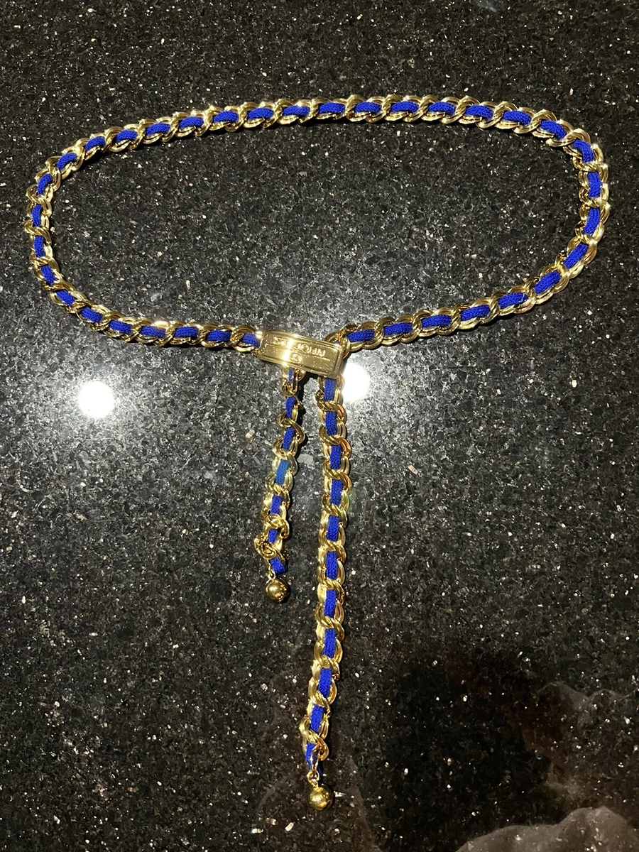 St john gold shop chain belt