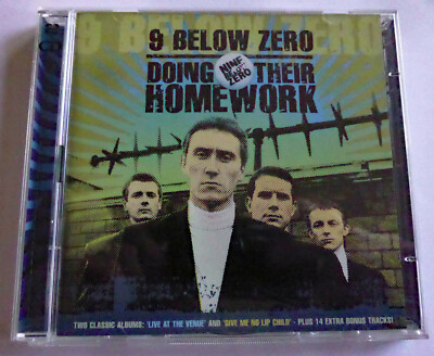 9 NINE BELOW ZERO - DOING THEIR HOMEWORK (2 CD)